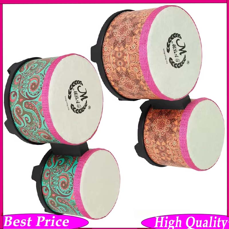 Bongo Drum Set - Przenośny zestaw bongosów 5+6 cali, połączone