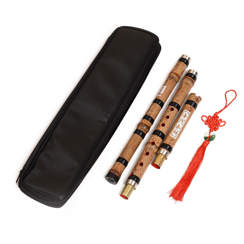 Musical Instrument Xiao - Flet bambusowy 8 otworów, 3 sekcje,