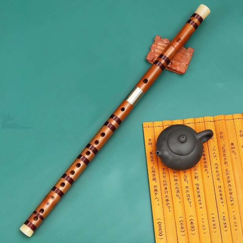 Musical Instrument Ancient - Profesjonalna flaga bambusowa, przenośna flaga do