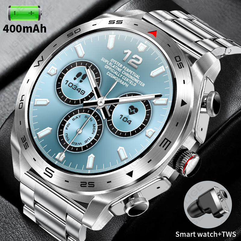 Musical Instrument Japan - Nowy Smartwatch T95 TWS 2-w-1 Słuchawki