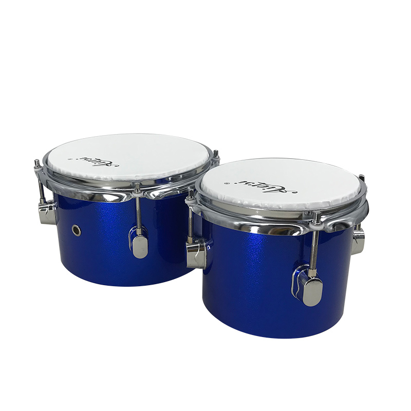 Bongo Drum Set - Niebieskie, personalizowane, markowe zestawy bongów z