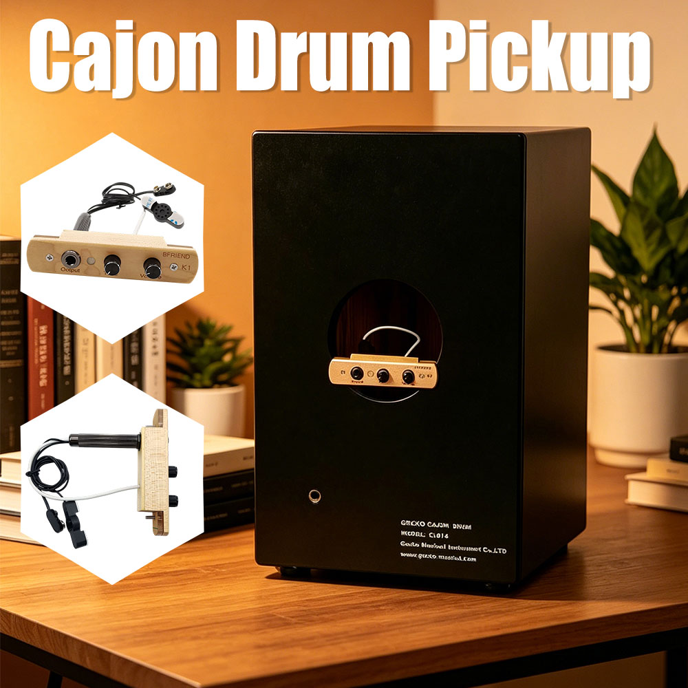 Cajon Box Drum - Przedwzmacniacz/przetwornik do cajona z regulacją tonu