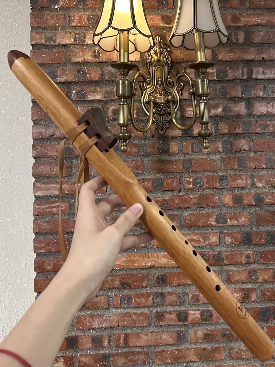 Drewniany flet indiański, łatw – Wooden Flute Native recenzja i cena