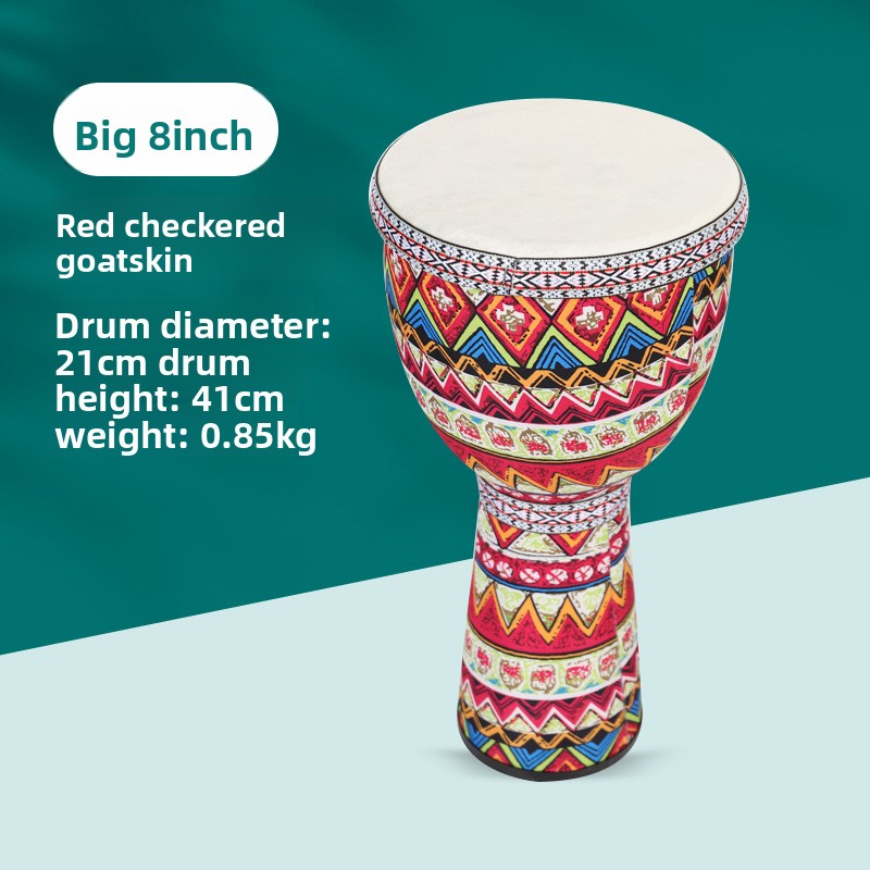8-calowy Afrykański Duży Bęben – Bongo Drum Set recenzja i cena