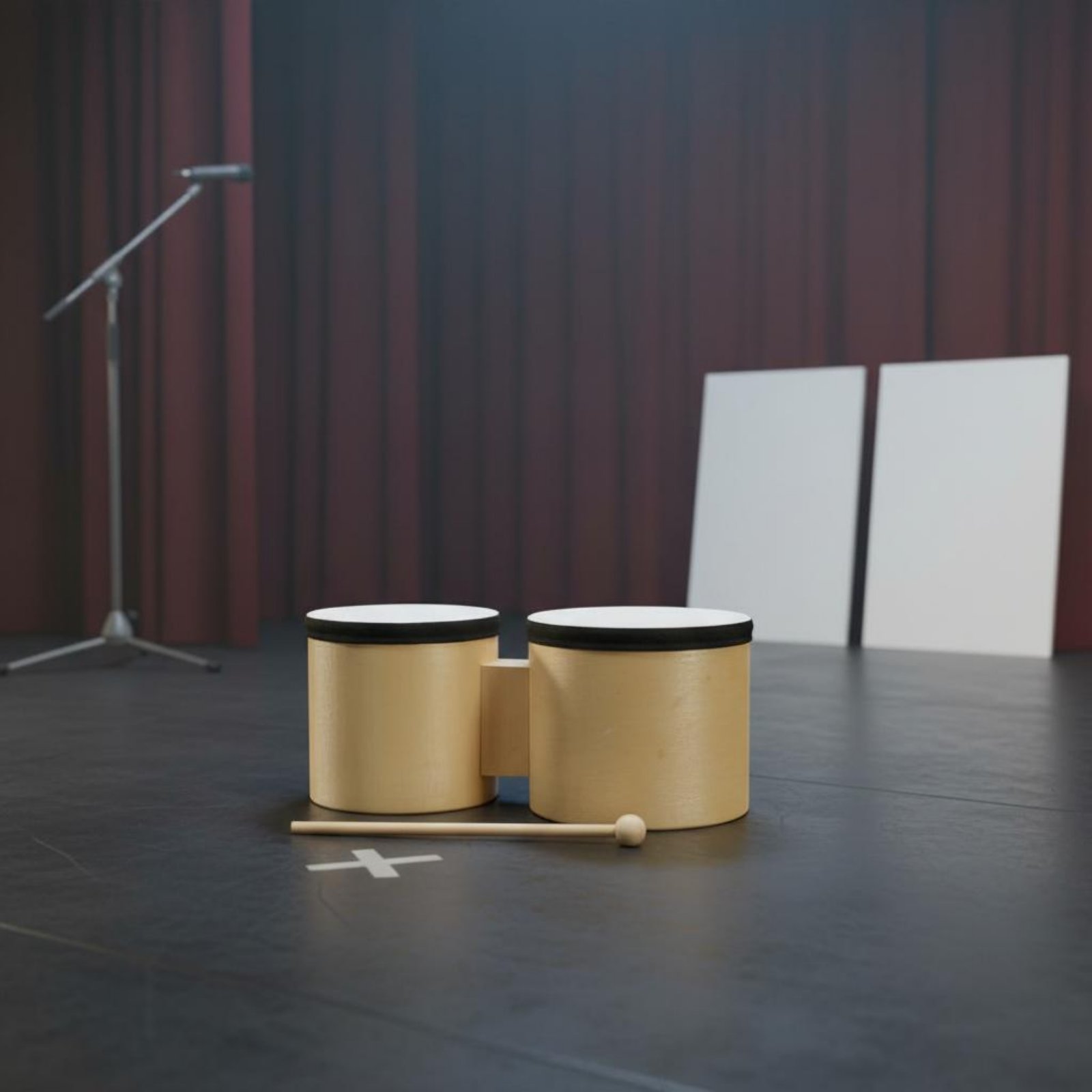 Zestaw bębnów bongo, łatwy do  – Bongo Drum Set recenzja i cena