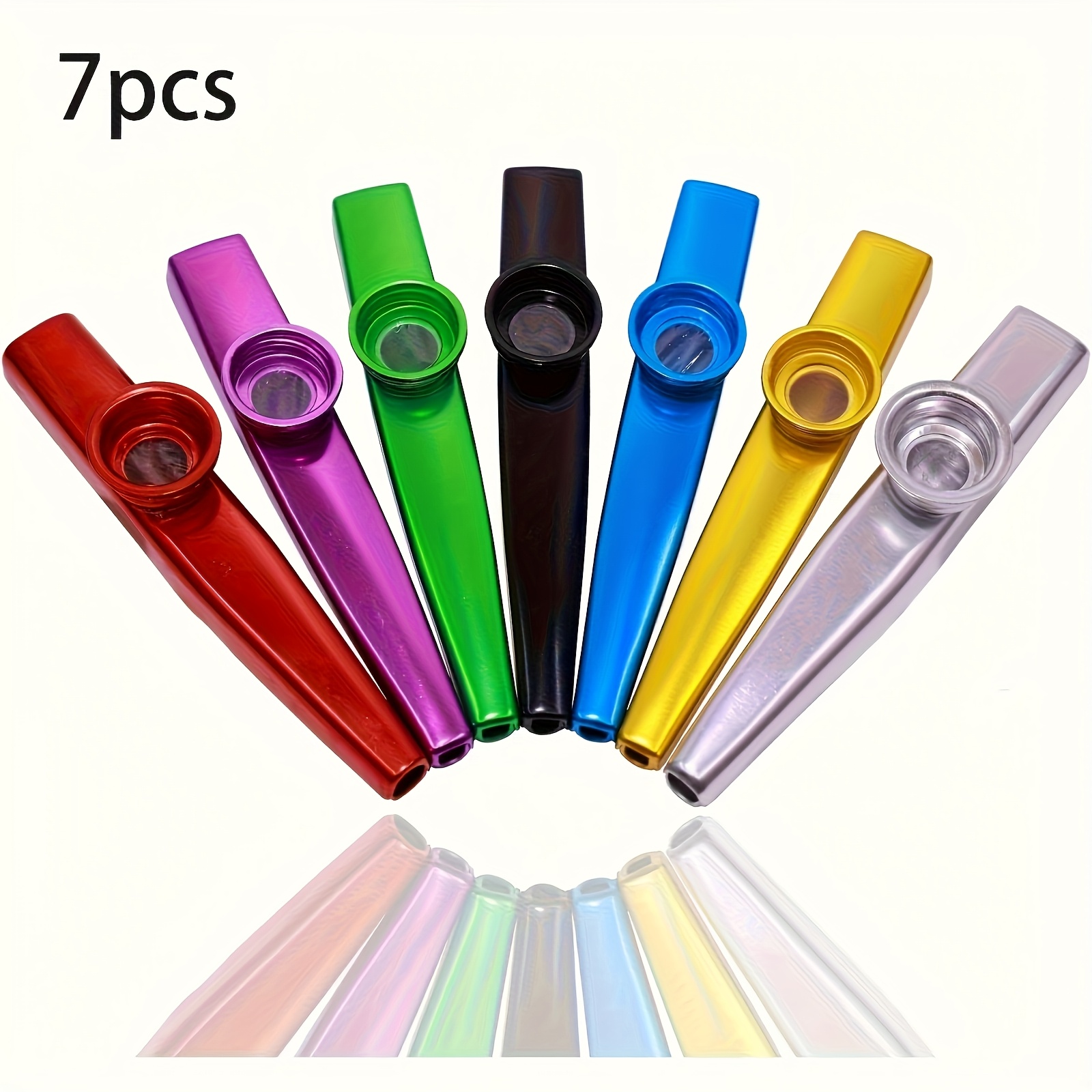 7 szt. Metalowe Kazoo Prosty D – Musical Instrument Veena recenzja i cena