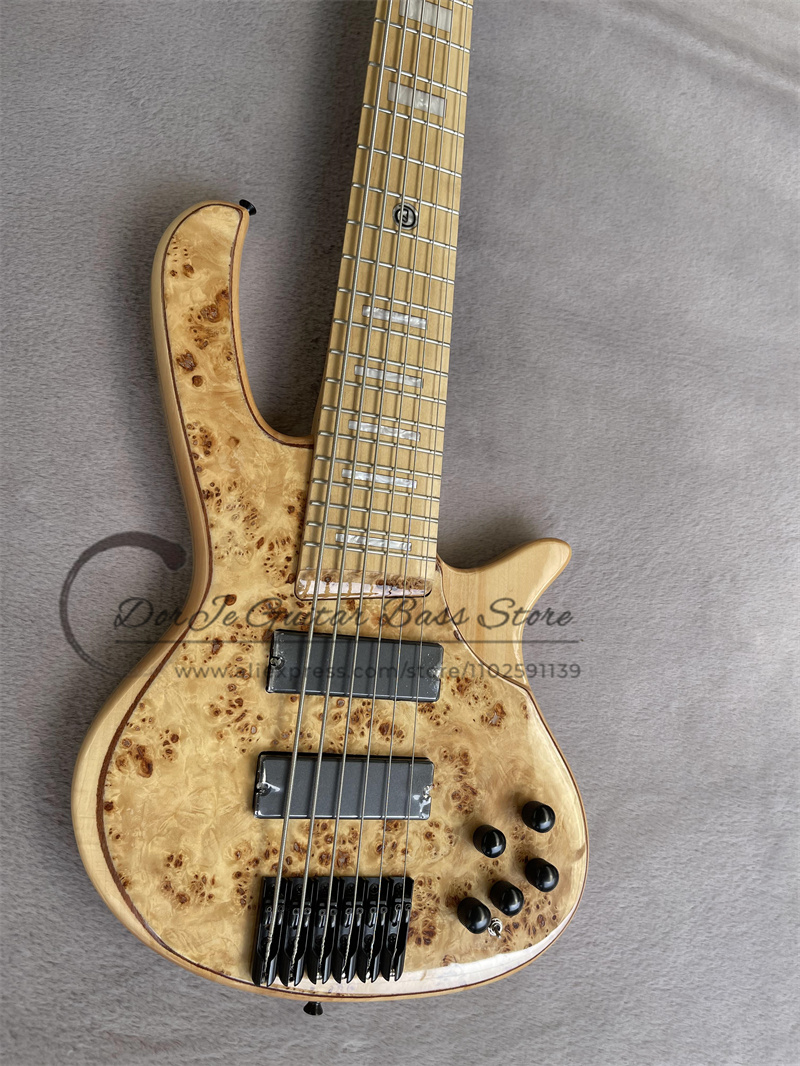 Gitara basowa 6-strunowa DeOl  – Bass Guitar Fretless recenzja i cena