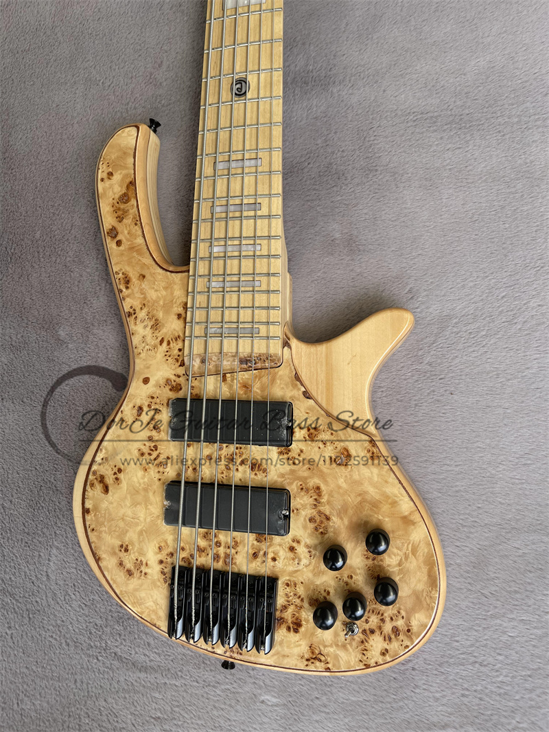 Gitara basowa 6-strunowa DeOl  – Bass Guitar Fretless recenzja i cena