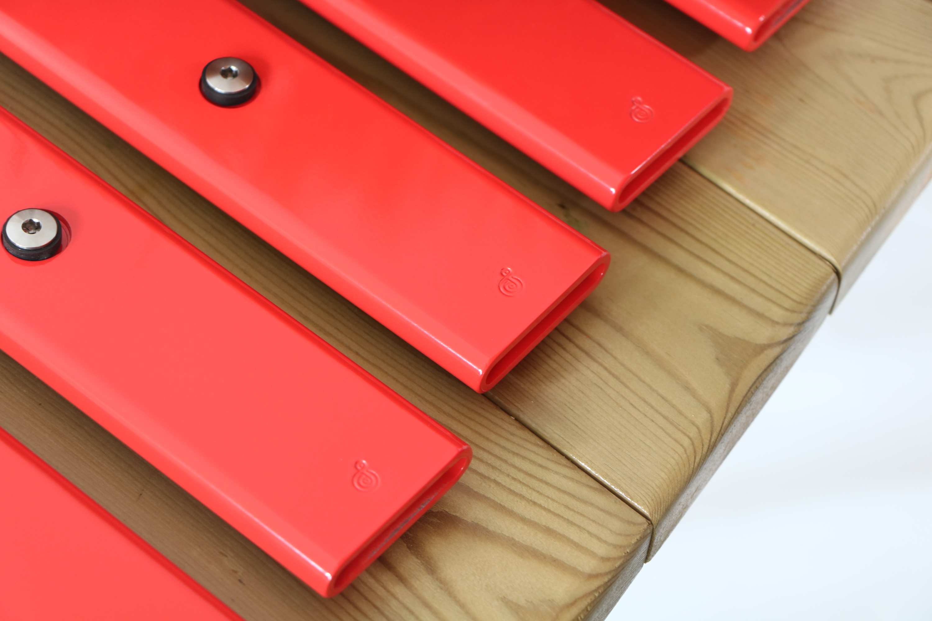 Metalowy xylofon na zewnątrz,  – Musical Instrument Xylophone recenzja i cena