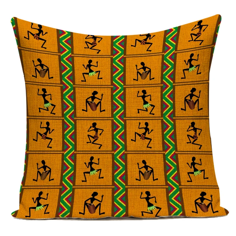 Poszewka na poduszkę Retro Afr – Musical Instrument Of Africa recenzja i cena