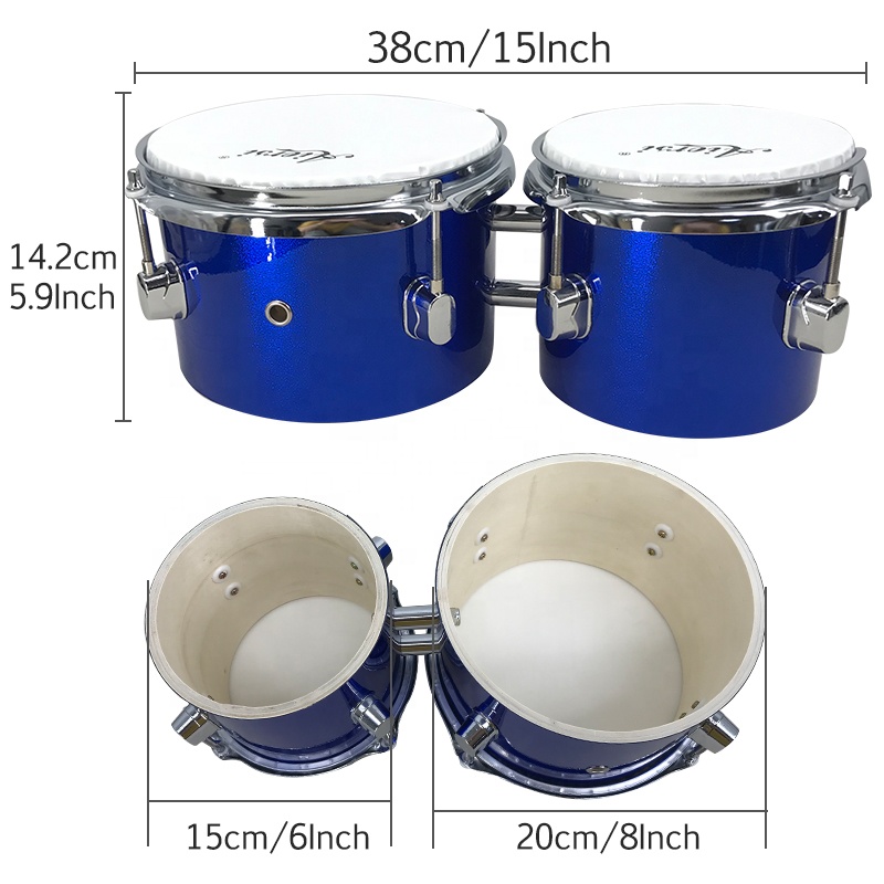 Niebieskie, personalizowane, m – Bongo Drum Set recenzja i cena