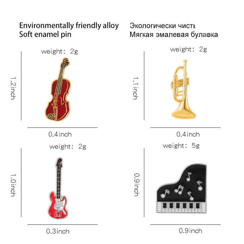 Koncert emaliowany przypinka g – Musical Instrument Veena recenzja i cena